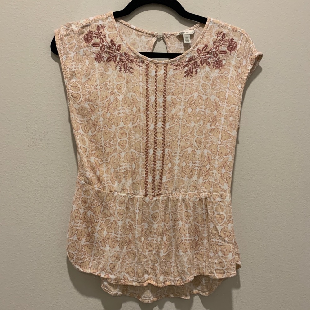 Cato Pink Printed shirt